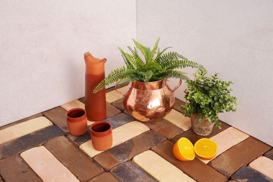 How to get salt stains off of tile floors