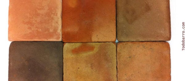 Baldosas de barro cocido o terracota