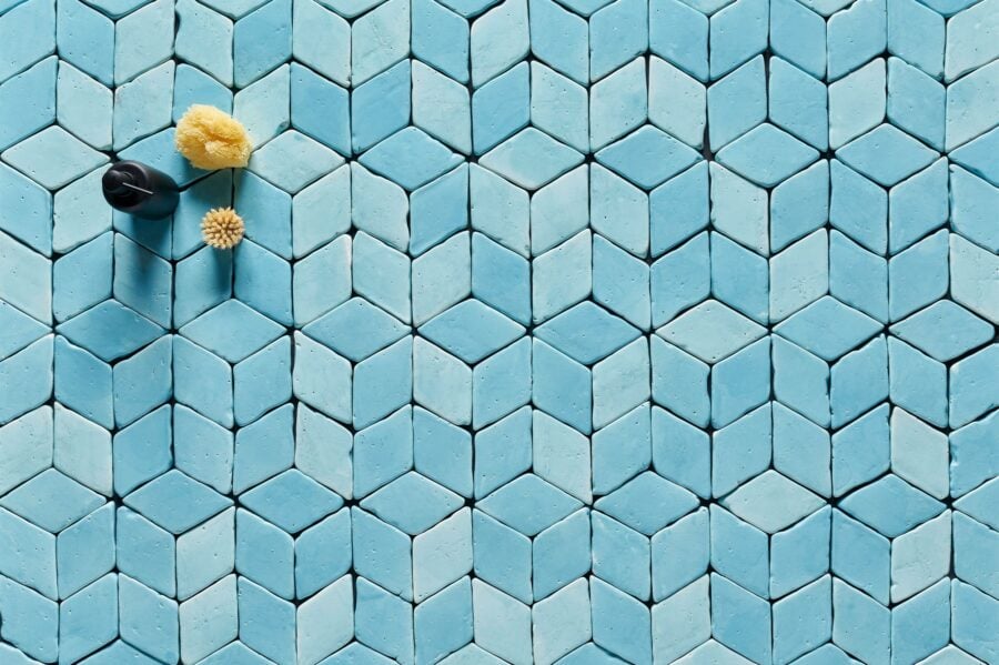 azulejos de barro hechos a mano