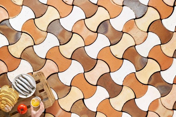 Teselado de suelos de barro