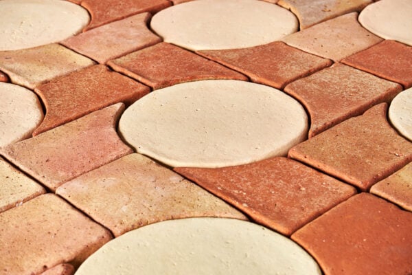 Baldosas de barro artesanales
