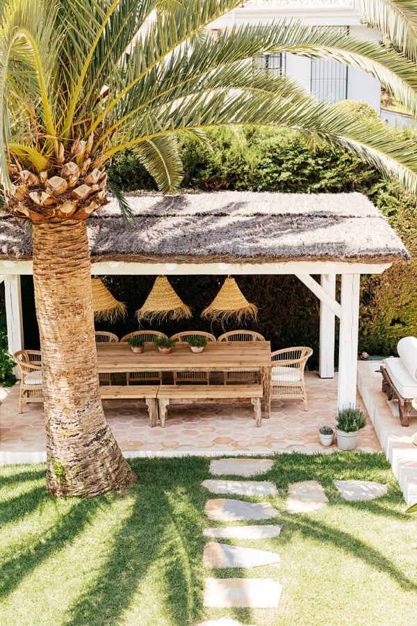 Baldosa de barro en exterior para un estilo mediterráneo