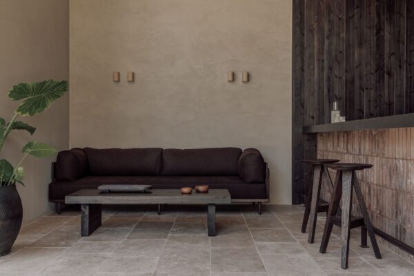 Salón griego de estilo mediterráneo