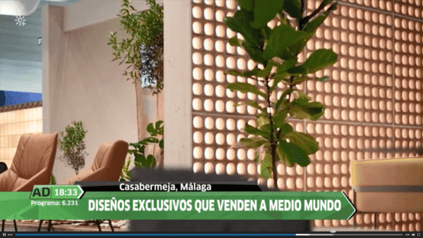 Presentación de la empresa y su neoartesanía en Canal Sur