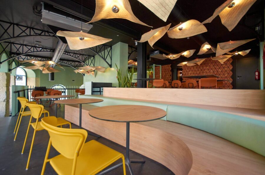 Mezcla de culturas y un diseño natural en HOY! Natural Mexican Food en Lisboa